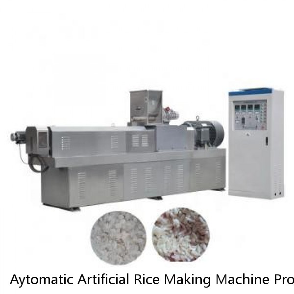 Aytomatic Artificial Rice Making Machine Processing Line