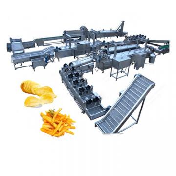 Automatic Small Scale Frozen Potato Flakes Chips Processing Plant Making Machines French Fries Production Line For Sale