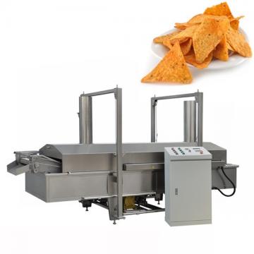 Extruded Wheat flour Bugles chips frying snacks food processing line machine snacks pellet fried snack chips frying machine