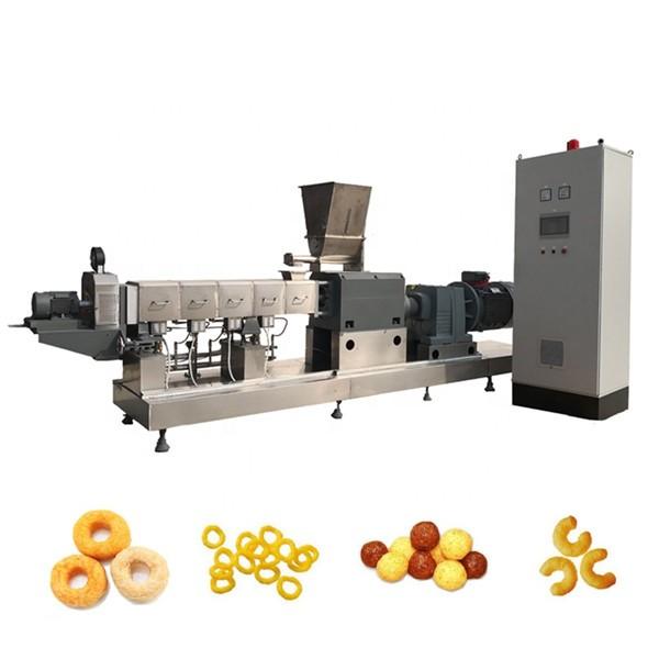 Cheese ring snack corn extruder machine line equipment for the production of corn sticks