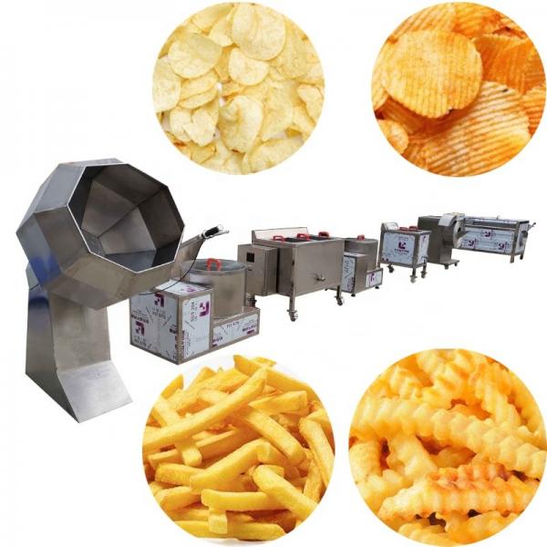 100-1000kg/Per Hour Potato French Fries Making Machine/Frozen Potato Chips Product Line