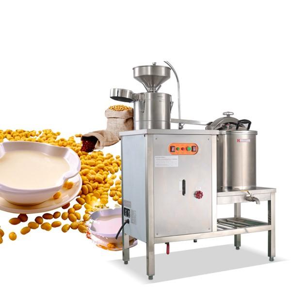 Complete flavored soy milk processing plant / soymilk making machine