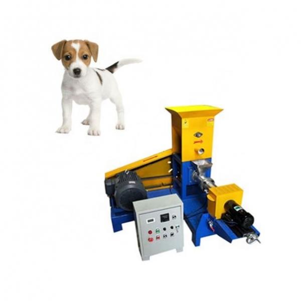 150kg/h - 500kg/h Dry pet dog food making machine , dog food extruder