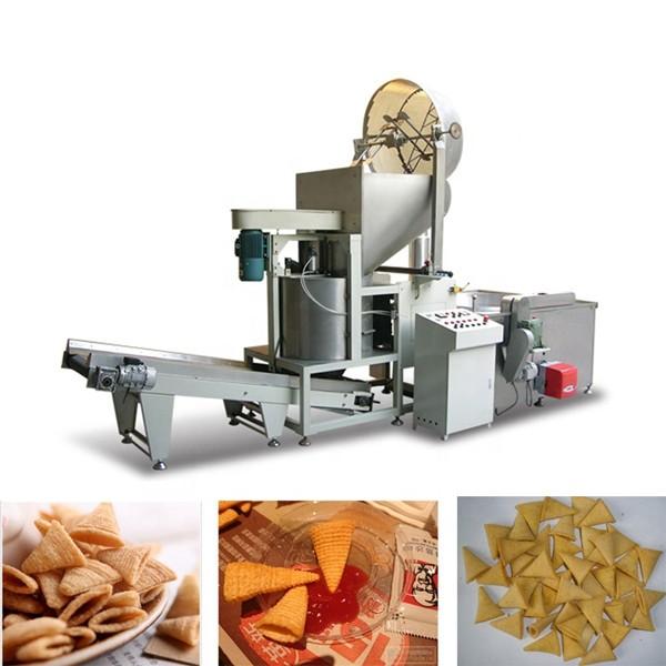 Automatic Pizza rolls/crispy shell processing line/ Fried Snack Food wheat Flour Bugles Chips Making Machine